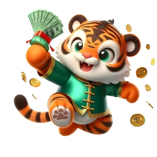 Fortune tiger slot game character